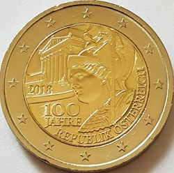 2 Euros République d'Autriche