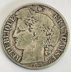 50 centimes Cérès 1895 Paris