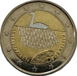 2 euros Akseli Gallen-Kallela 2015