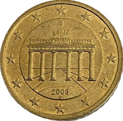 50 cents d'euro 2003 D