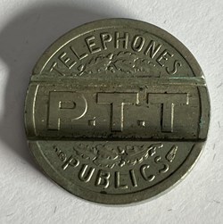 Jeton téléphonique PTT
