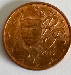 2 centimes euro 2019