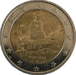 2 euros Thuringe D Munich 2022