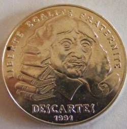 100 francs René Descartes 1991
