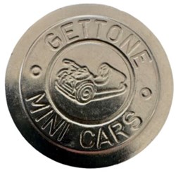 Jeton Gettone Mini Cars