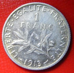 1 francs Semeuse 1913