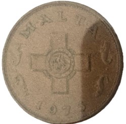 Malte 1 cent 1975
