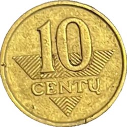 Lituanie 10 centų 1997