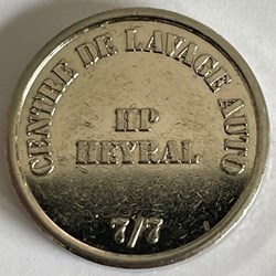Jeton de Lavage voiture Heyral