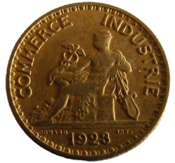 1 Franc Chambres de commerce 1923
