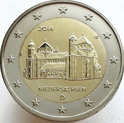 2 Euros Présidence de la Basse-Saxe au Bundesrat 2014 D Munich