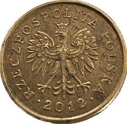 Pologne 5 groszy 2012