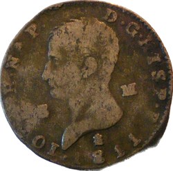 Espagne - 8 maravedis Joseph I Bonaparte