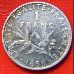 1 franc Semeuse 1899