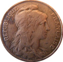 5 centimes Daniel-Dupuis 1911