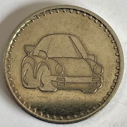 Jeton de Lavage voiture de sport