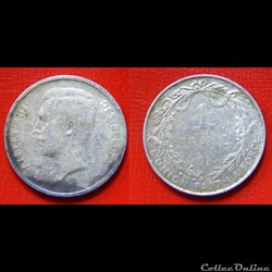 BELGIQUE 1 Franc Albert Ier légende française 1910
