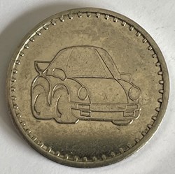 Jeton de Lavage voiture de sport