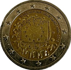 2 euros Drapeau européen 2015 D Munich