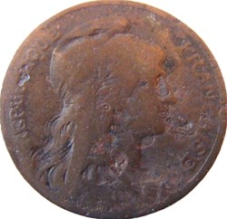 5 centimes Daniel-Dupuis 1901