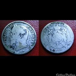 2 francs - 1867 BB