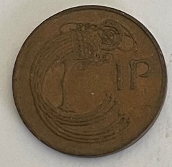Irlande - 1 penny non magnétique 1971