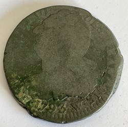 2 sols dit "au faisceau" type François 1793 Lille