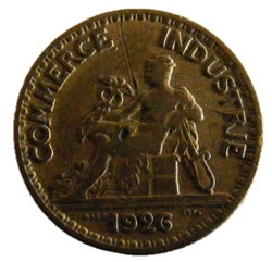 50 centimes Chambres de commerce 1926
