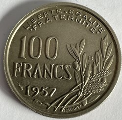 100 Francs Cochet 1957 B