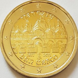 2 Euros 400e anniversaire de la fin de la construction de la Basilique Saint-Marc à Venise 2017