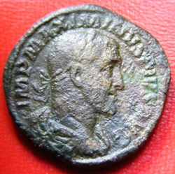 Sesterce - MAXIMIN Ier THRACE - PROVIDENTIA
