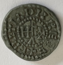 Jeton - Collection BP "Le Trésor des Rois de France" n° 06 - Hugues Capet - Denier