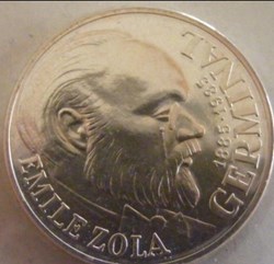 100 francs Émile Zola 1985