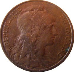 5 centimes Daniel-Dupuis 1917