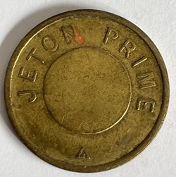 Jeton Prime Double Poinçon triangle