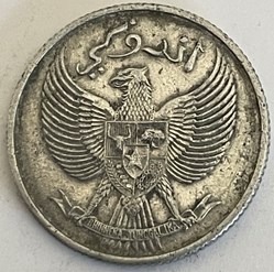 Indonésie - 25 sen 1952