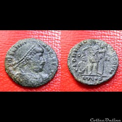 nummus - VALENTINIEN I - GLORIA ROMANORVM