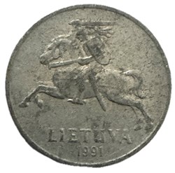 Lituanie 2 centai 1991