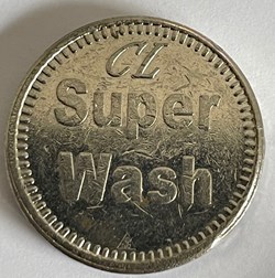 Jeton de Lavage voiture CL SUPER WASH
