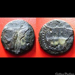 Dupondius - NÎMES - AUGUSTE et AGRIPPA - COL - NEM