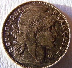 10 francs or Coq 1899 Paris