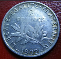 2 francs Semeuse 1902