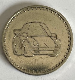 Jeton de Lavage voiture de sport
