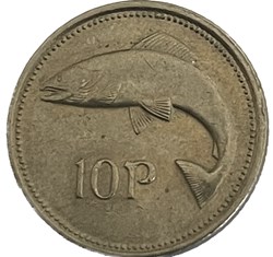 Irlande - 10 pence petit module 1994