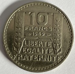 10 francs Turin 1949