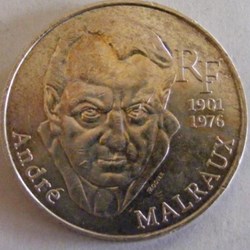100 francs Malraux 1997