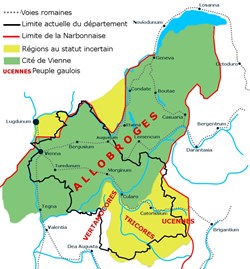 VALLÉE DU RHÔNE attribution aux Allobroges