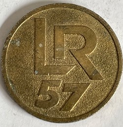 Jeton de Lavage voiture LR 57