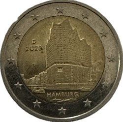 2 euros Philharmonie de l'Elbe D Munich 2023