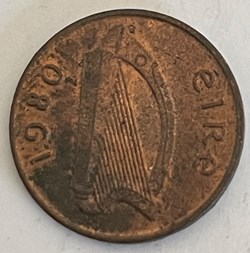 Irlande - 1 penny non magnétique 1980